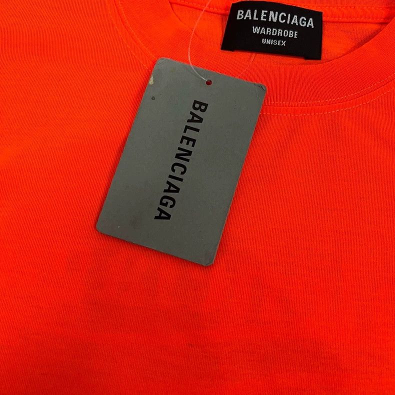 Balenciaga Balenciaga Fluorescent cola short-sleeved T-shirt 2502-Next Size US S / EU 44-46 / 1 - 5 Thumbnail