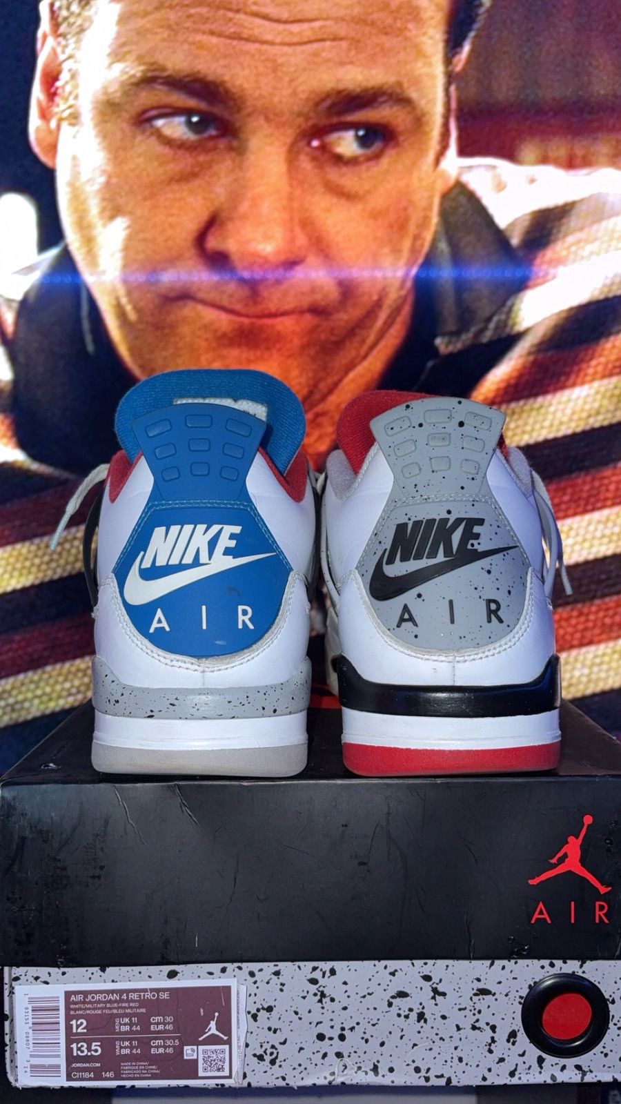 Jordan Brand Jordan 4 retro “what the” Size US 12 / EU 45 - 3 Thumbnail