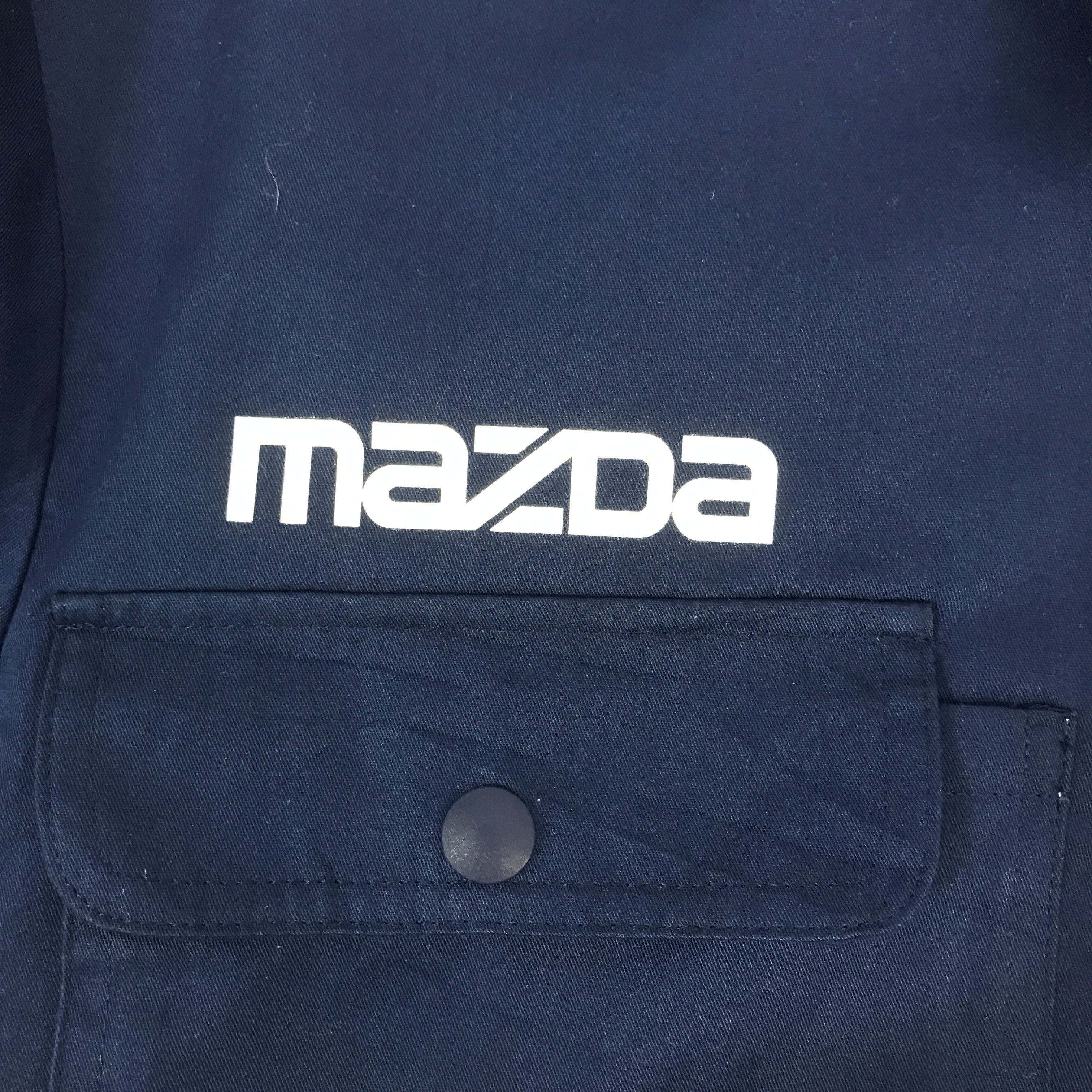 Japanese Brand Vtg mazda motorsport navy custom jacket K70B7 Size US L / EU 52-54 / 3 - 10 Thumbnail