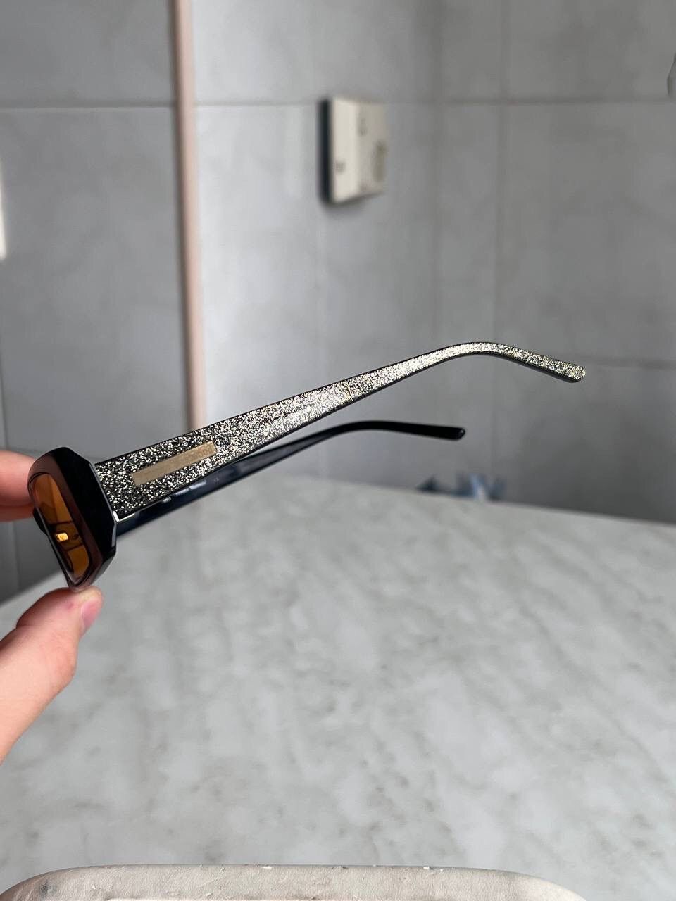 Vivienne Westwood Vivienne Westwood Vintage Shine Glitter Frame Eyeglasses Y2K Size ONE SIZE - 18 Thumbnail