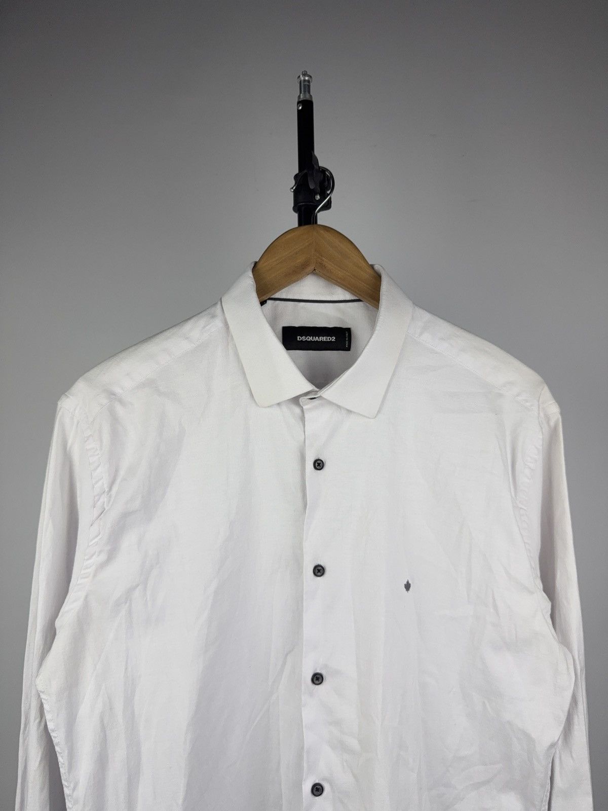 Dsquared2 Vintage 00 Retro Dsquared2 luxury blank basic Shirt Size US XL / EU 56 / 4 - 2 Thumbnail