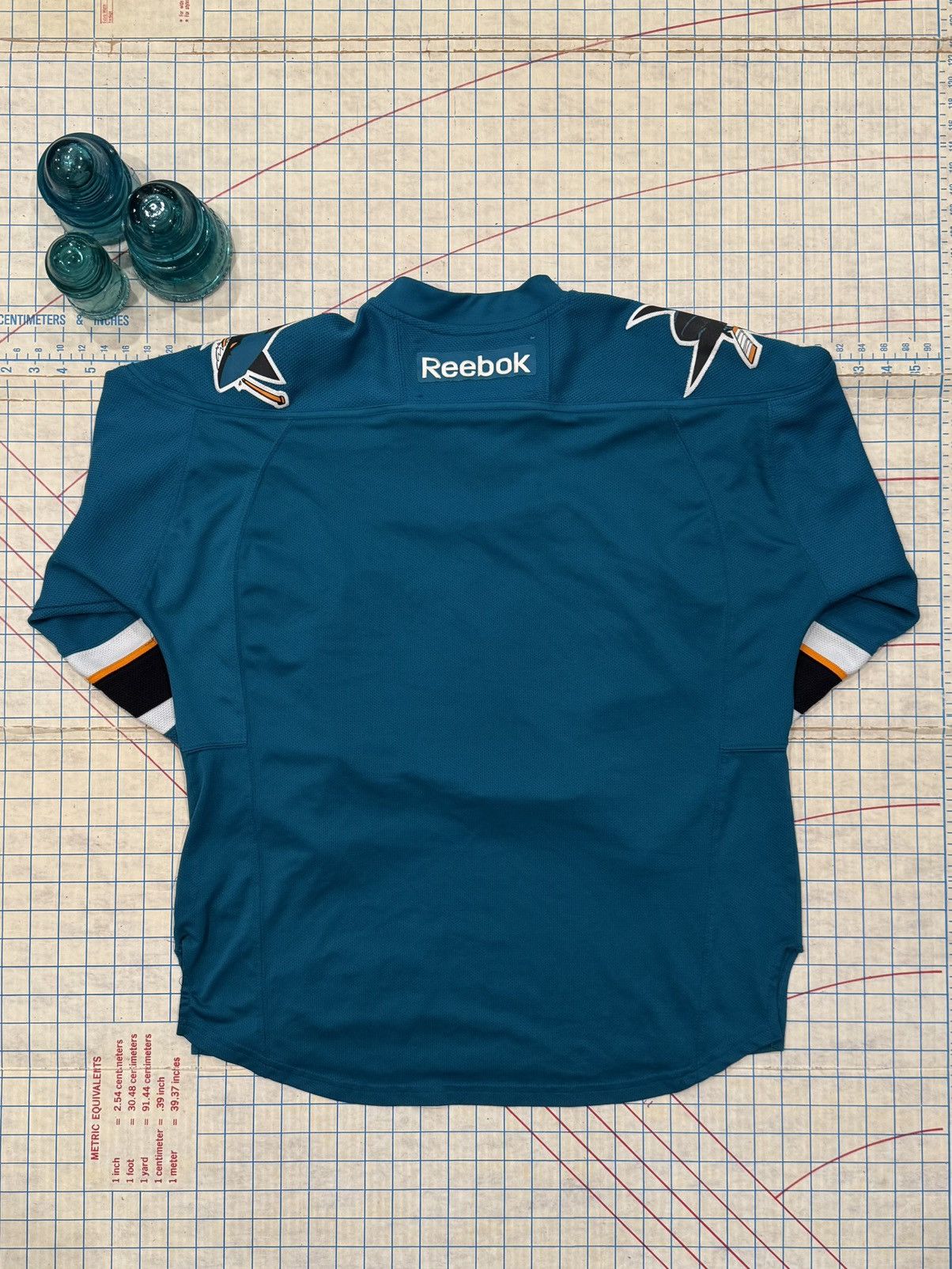Reebok Reebok San Jose Sharks Hockey Jersey Mens Size Small Size US S / EU 44-46 / 1 - 12 Thumbnail
