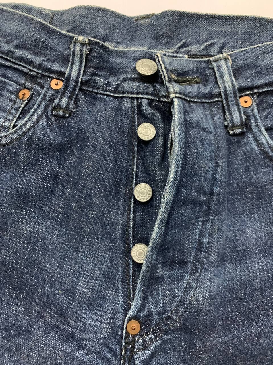 Evisu Vintage 2000s Evisu Pink Seagull Embroidery Selvedge Jeans Size US 26 / EU 42 - 3 Thumbnail