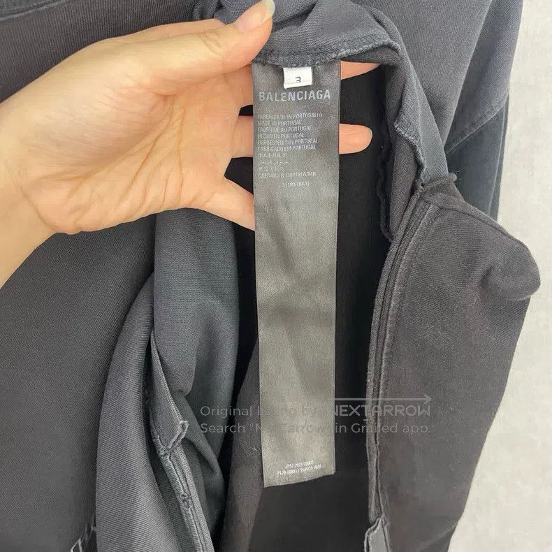 Balenciaga Balenciaga Inverted old splicing short sleeves Size US L / EU 52-54 / 3 - 4 Thumbnail