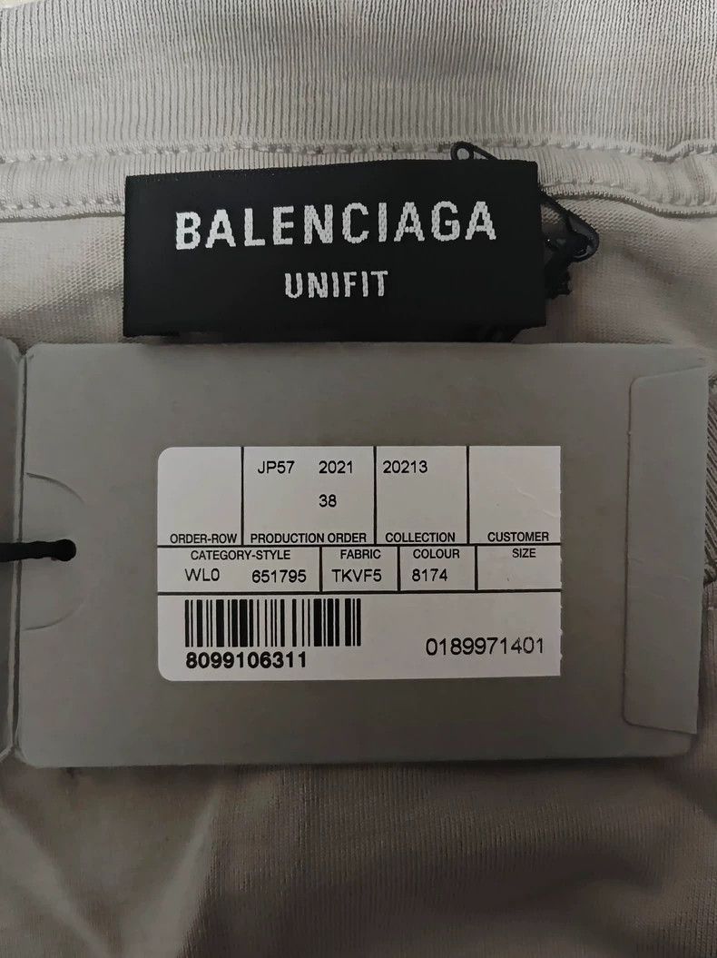 Balenciaga Balenciaga Balenciaga Vintage Logo Short Sleeve T-Shirt-25 Size US L / EU 52-54 / 3 - 4 Thumbnail