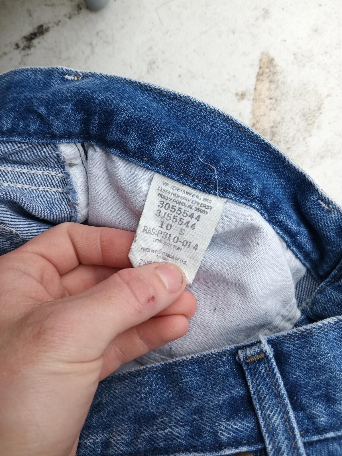 Designer Vintage High-Waisted Denim Jeans Size 32" / US 10 / IT 46 - 4 Thumbnail