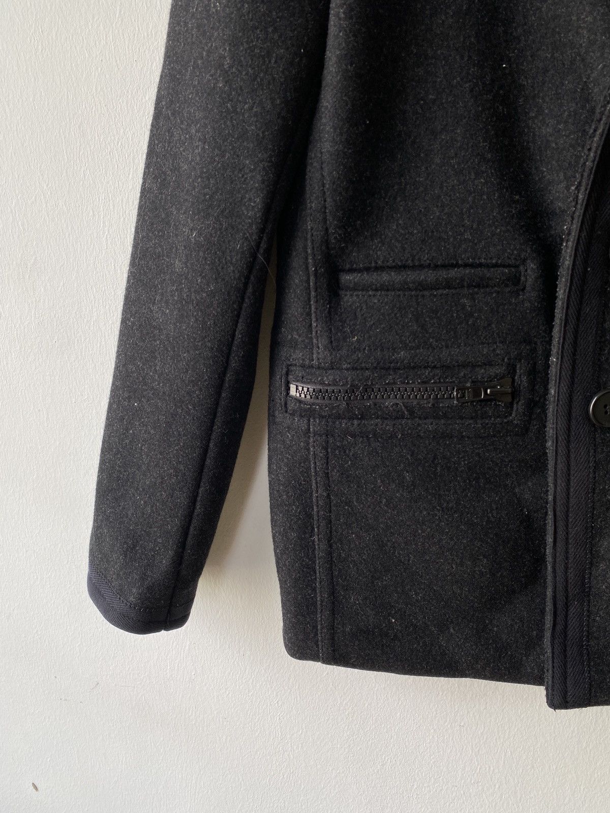 Untitled Artworks × Untitled&Co Untitled Men Wool Heavy Coat Jacket Size US S / EU 44-46 / 1 - 6 Thumbnail