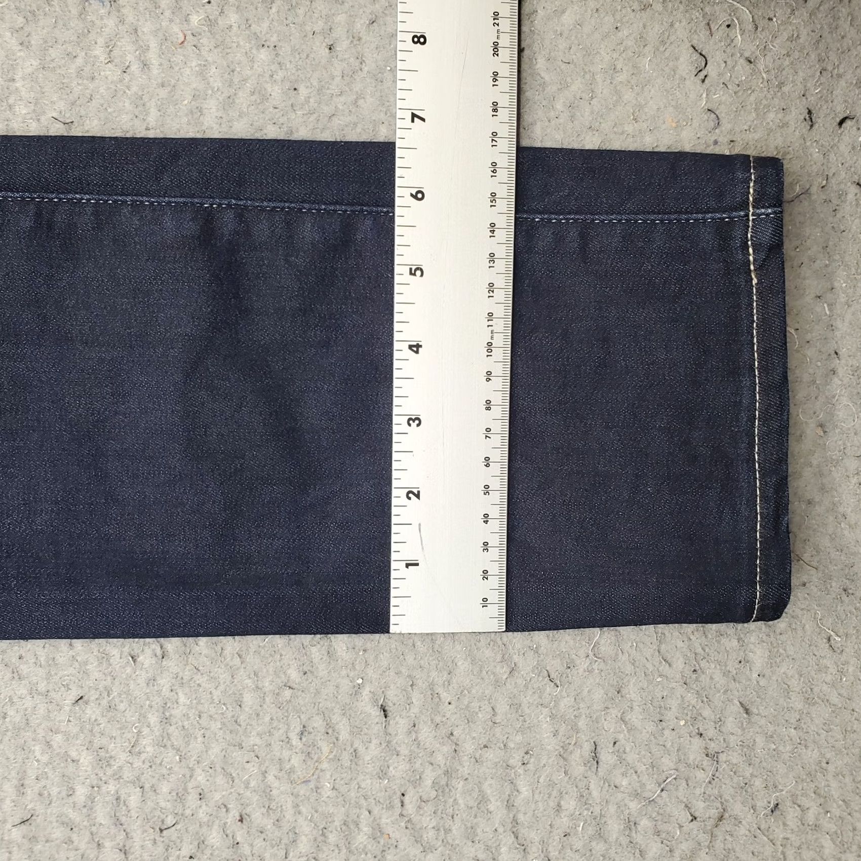 Calvin Klein Calvin Klein Jeans Womens Jeans 26 | Blue Denim Dark Wash Straight Leg Streetwear 26 Womens Size 26 Blue 5-Pocket Design Regular Fit Size 26" / US 2 / IT 38 - 5 Thumbnail