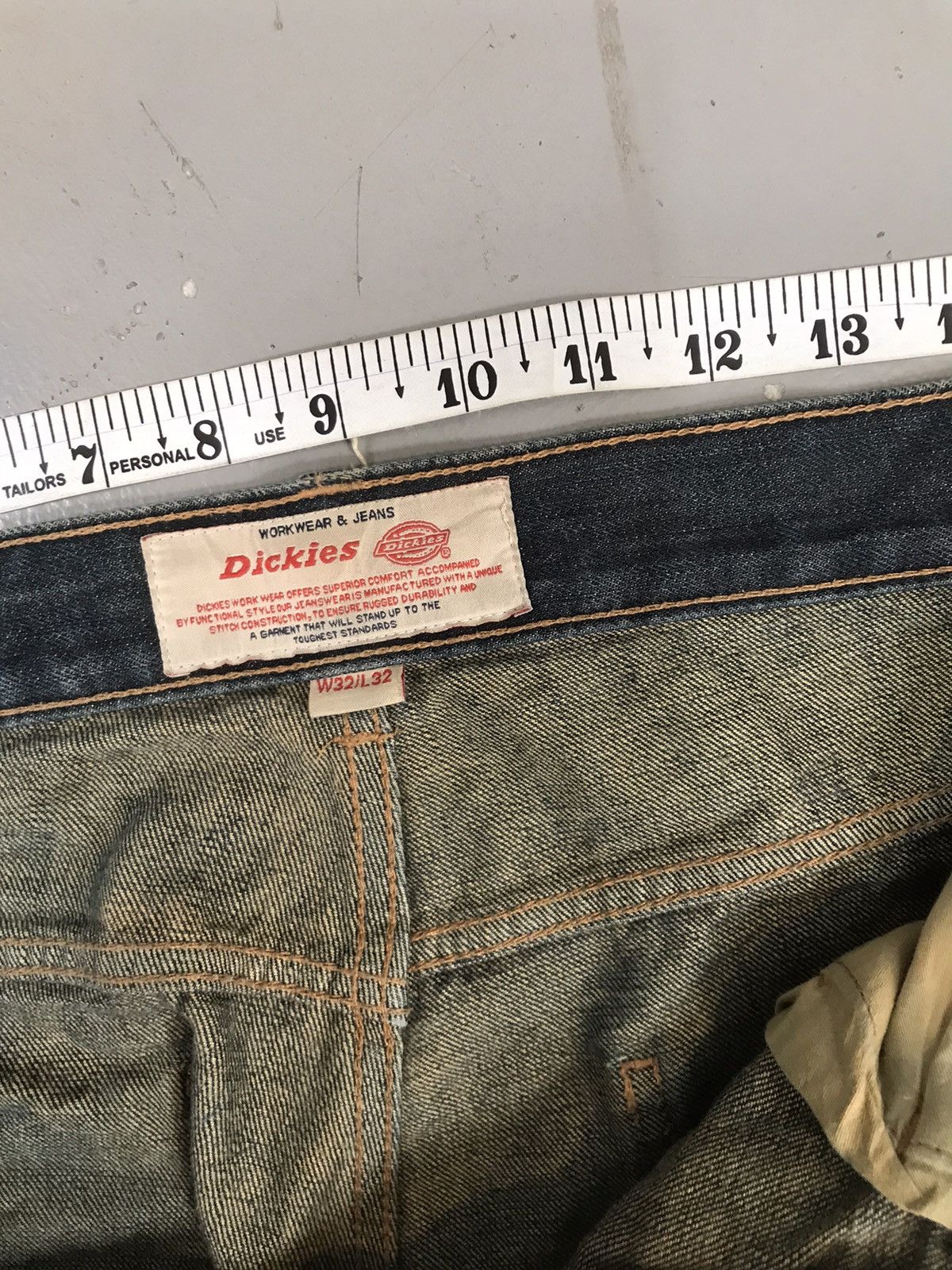 Dickies × Vintage Vintage Dickies salvage straight denim Size US 34 / EU 50 - 8 Thumbnail