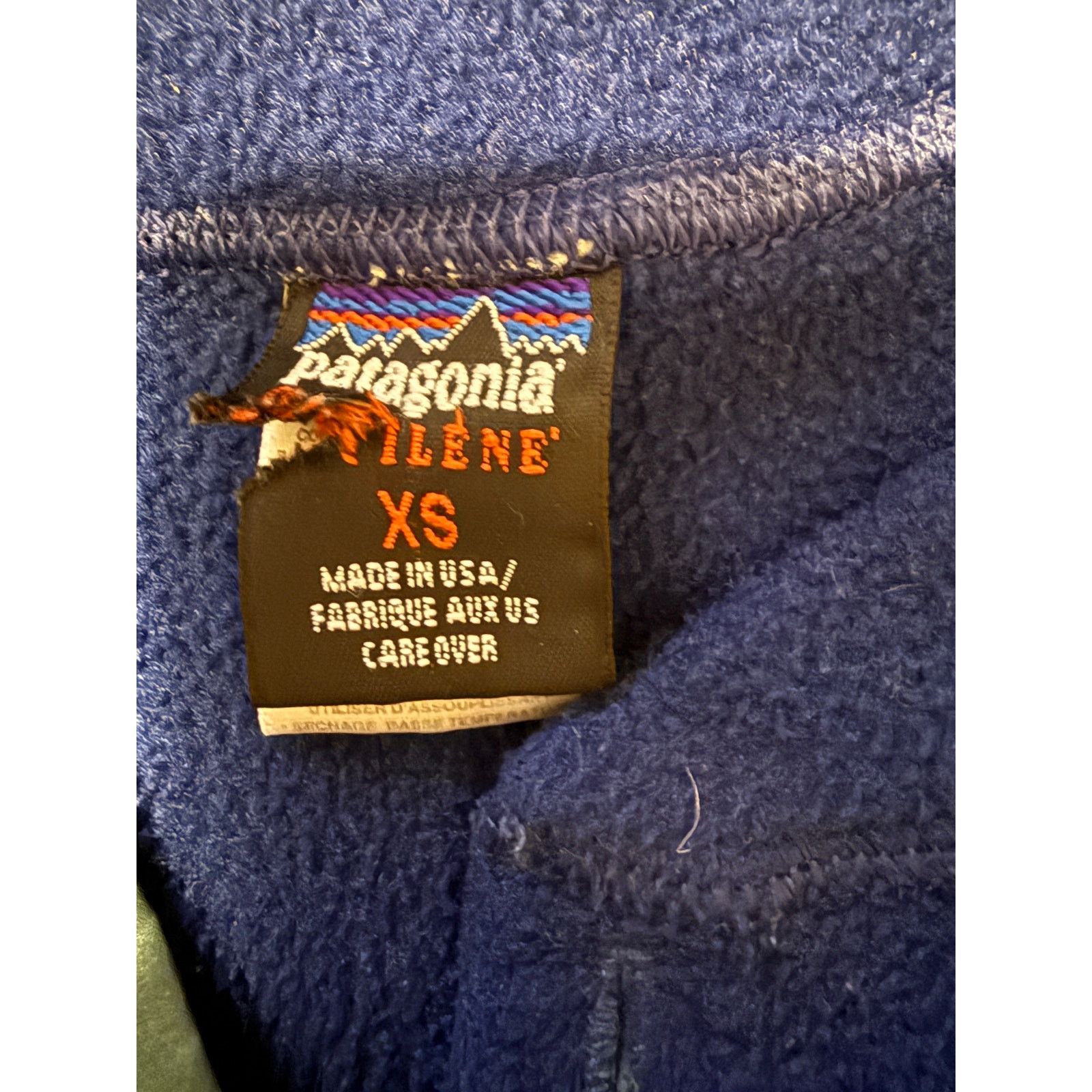 Patagonia Vintage Patagonia Capilene 1/4 Fleece Top XS Made in USA Size US XS / EU 42 / 0 - 5 Thumbnail