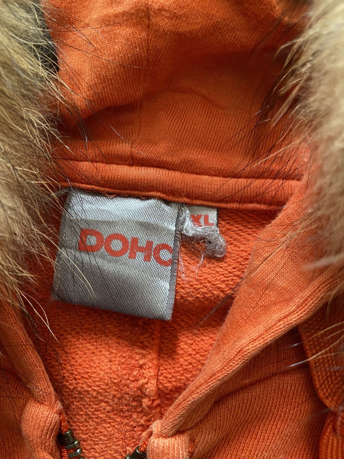 Le Grande Bleu (L.G.B.) Dohc faux fur distressed hoodie Size US XL / EU 56 / 4 - 6 Thumbnail