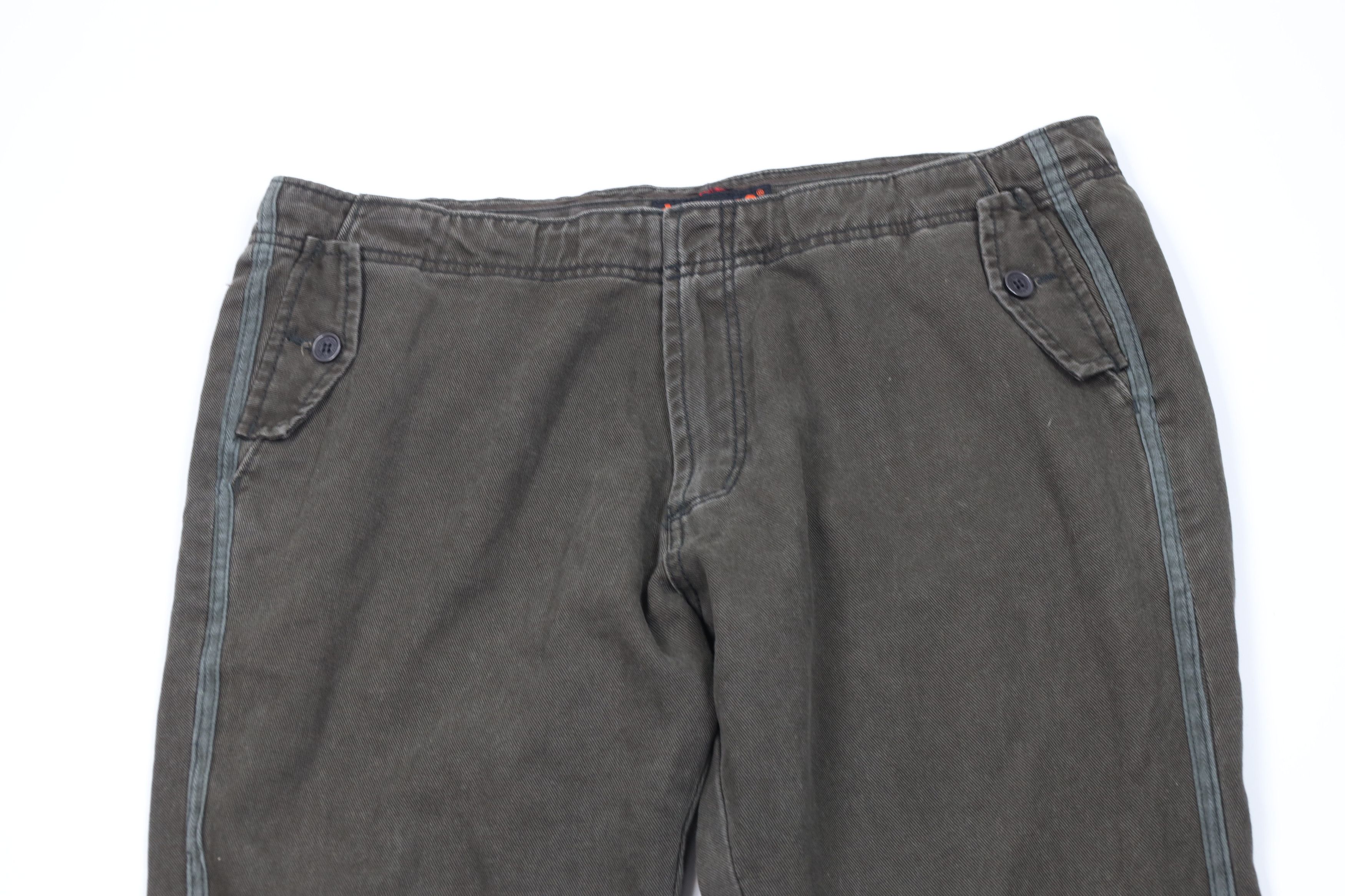 Vintage Vintage 90s Y2K Babydoll Baggy Wide Leg Flare Cargo Pants Size 38" / US 16 / IT 52 - 2 Thumbnail