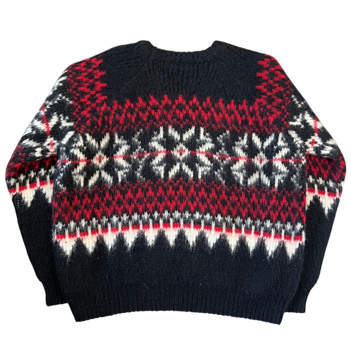 Celine CELINE 2022AW Hedi Slimane Fair Isle Jacquard Knit Sweater Size US S / EU 44-46 / 1 - 7 Thumbnail