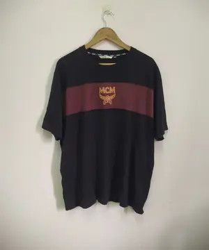Vintage Vintage MCM Spell Out T-shirt Size US XL / EU 56 / 4 - 2 Thumbnail
