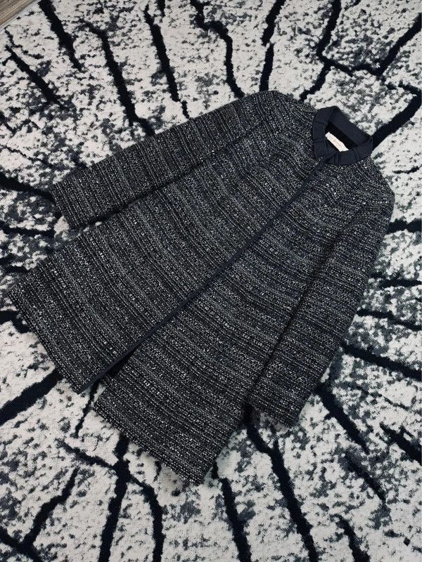 Tory Burch Tory Burch Coat Gray 4 M Wool Cotton Size M / US 6-8 / IT 42-44 - 2 Thumbnail