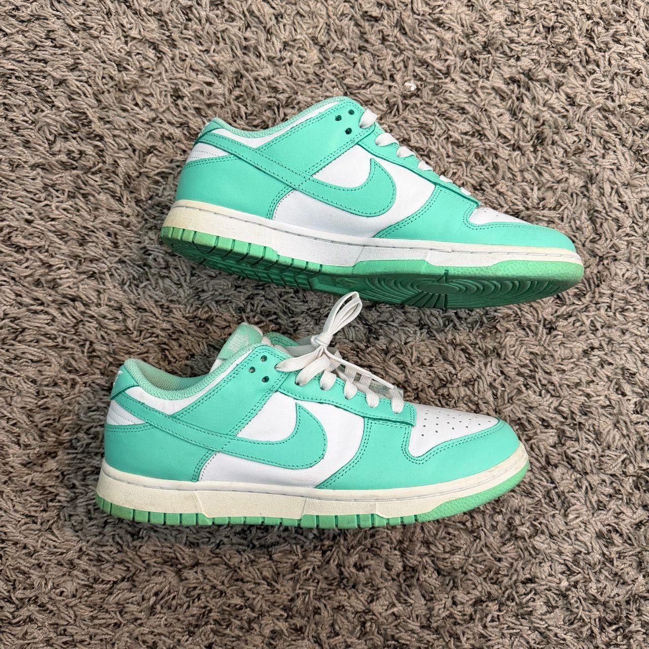 Nike Nike Dunk Low Green Glow Size 10W / Men’s 8.5 Size US 10 / EU 43 - 3 Thumbnail