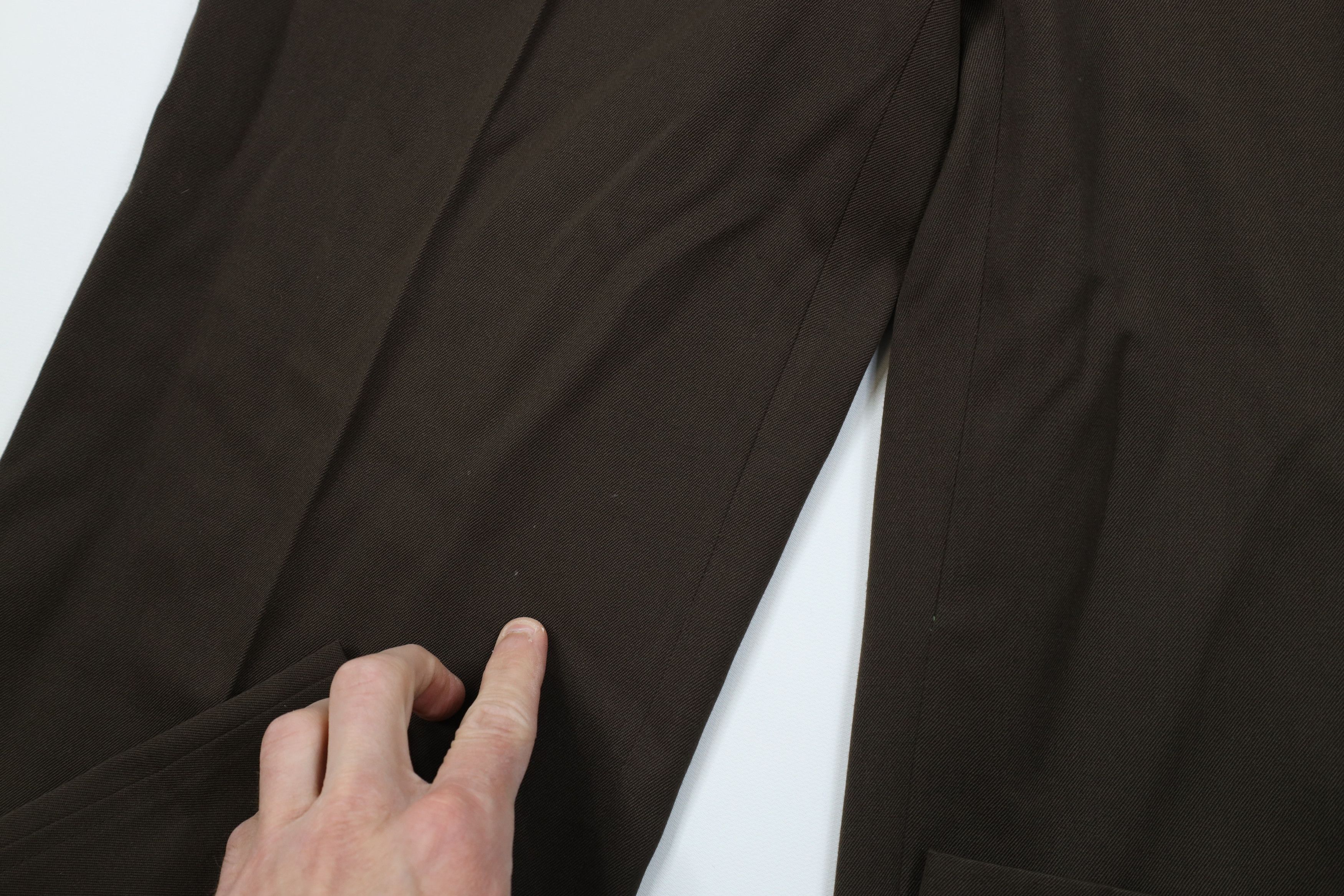 Vintage Vintage 60s 70s Streetwear Flared Wide Leg Chino Pants Brown Size US 32 / EU 48 - 6 Thumbnail