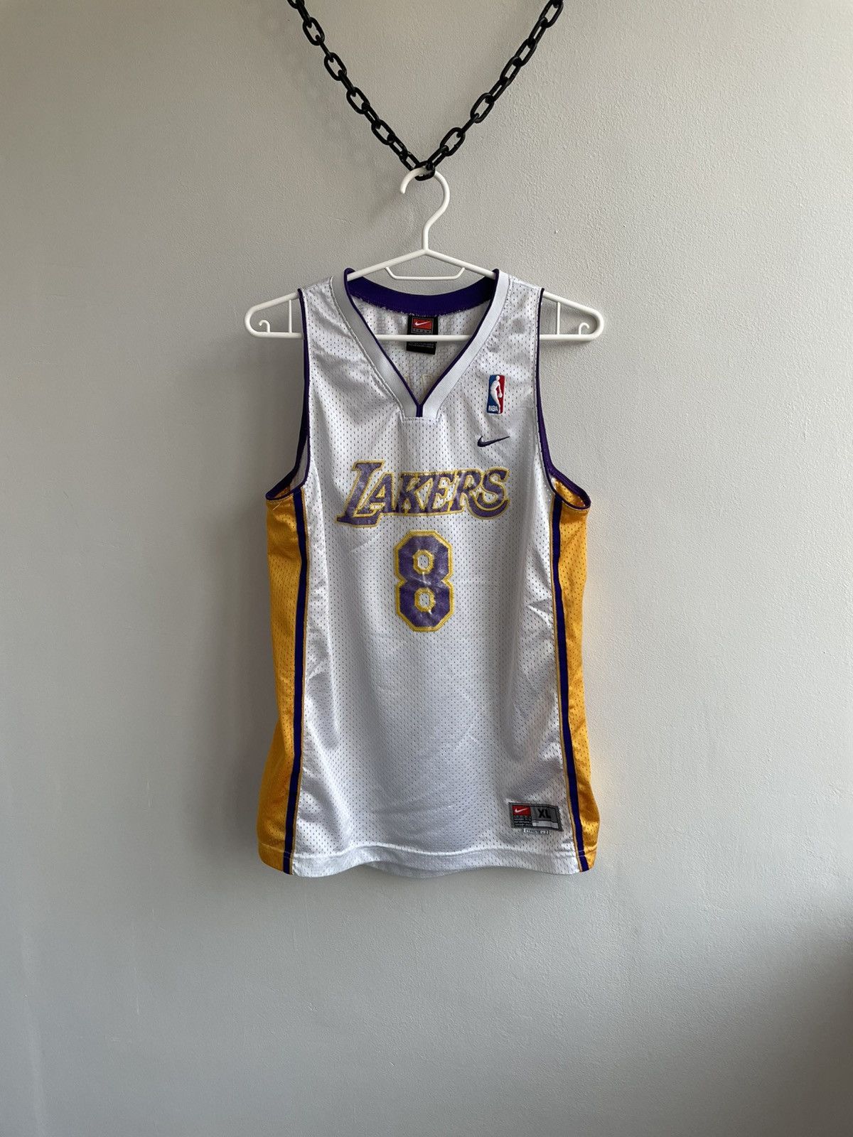 Nike LOS ANGELES LAKERS #8 KOBE BRYANT BASKETBAL NBA SHIRT JERSEY Size US XL / EU 56 / 4 - 1 Thumbnail