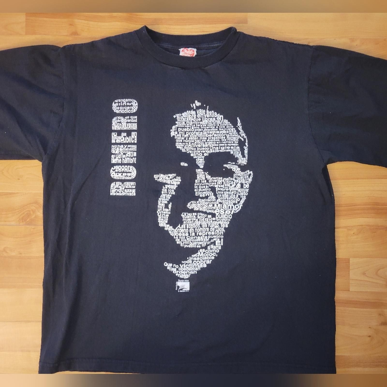 Other Vintage Saint Romero El Salvador Protest Human Rights tee XL Size US XL / EU 56 / 4 - 1 Thumbnail