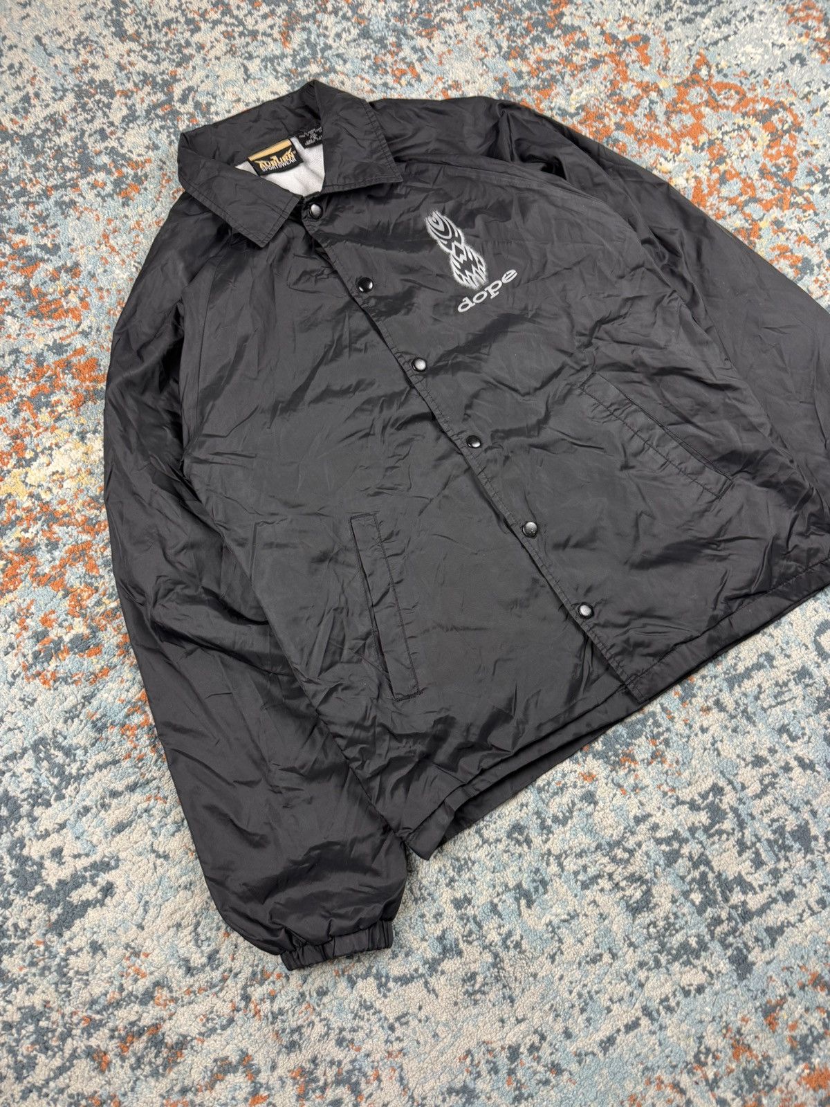 Vintage Ultra Rare Vintage 90s Dope metal band tribal graphic jacket Size US S / EU 44-46 / 1 - 4 Thumbnail