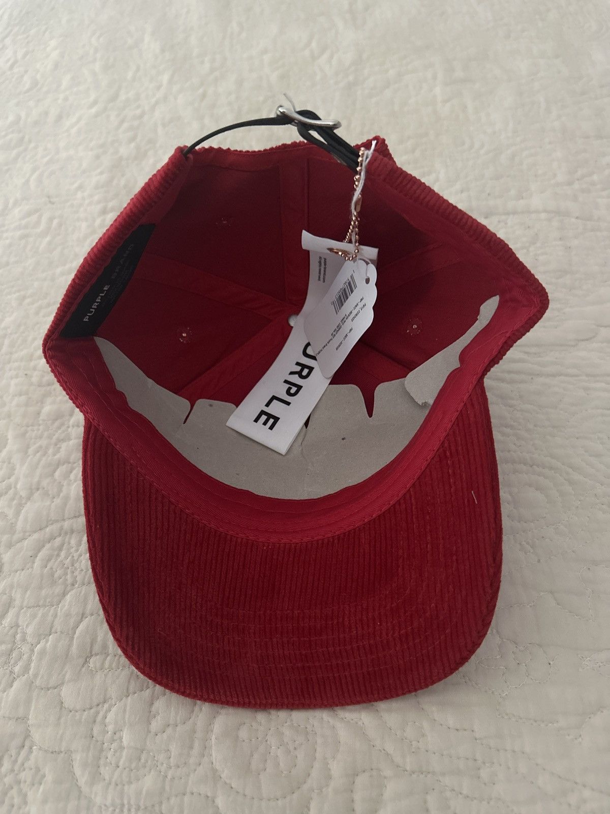 Purple Brand Purple Brand Corduroy 5 panel hat Size ONE SIZE - 3 Thumbnail