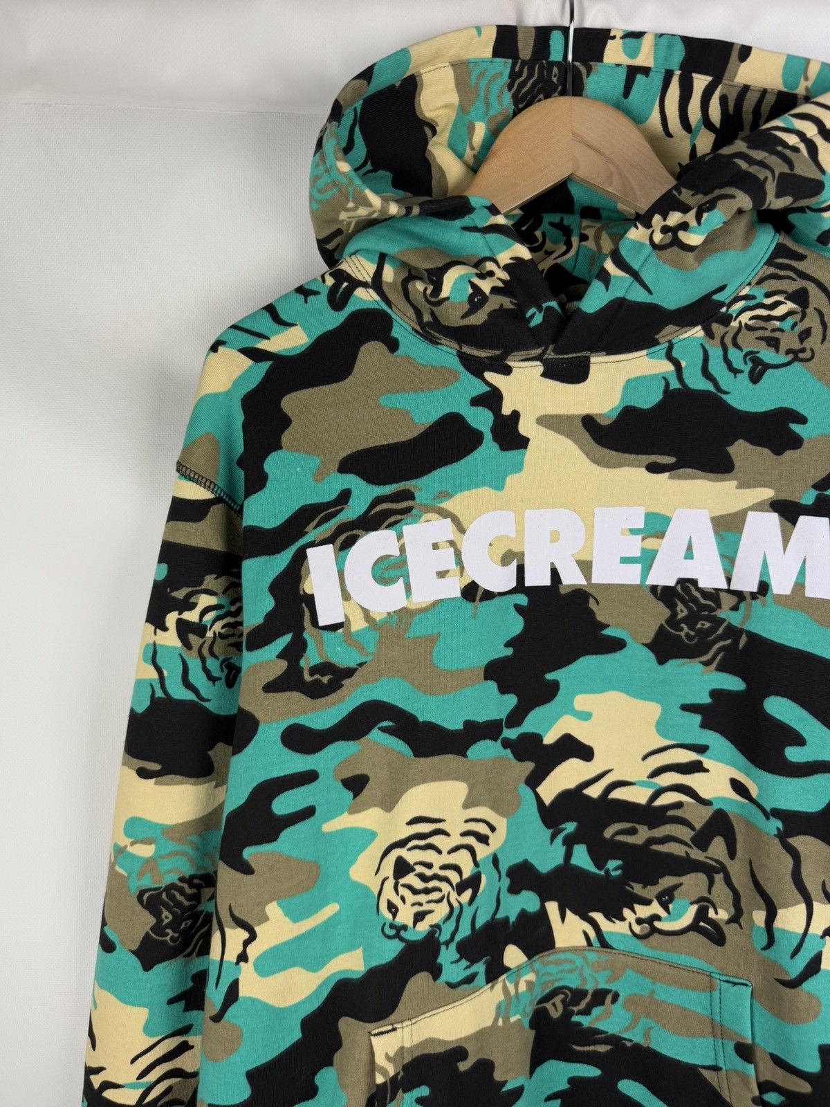 Icecream Icecream Billionaire Boys Club Camo Big Logo Hoodie Pullover Size US XL / EU 56 / 4 - 4 Thumbnail