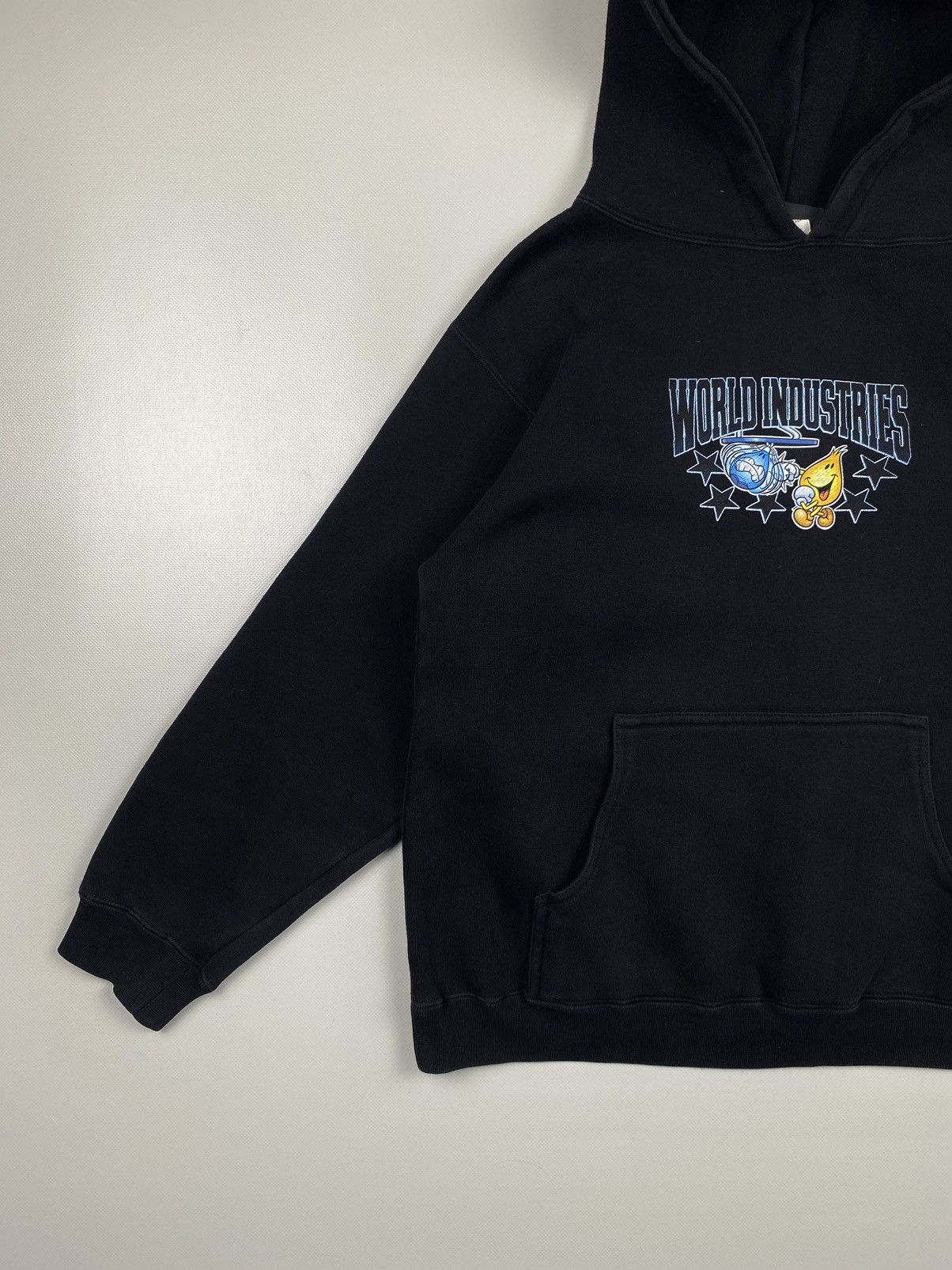 Vintage Vintage 90’s World Industries Skateboards Rare Hoodie Size S / US 4 / IT 40 - 13 Thumbnail