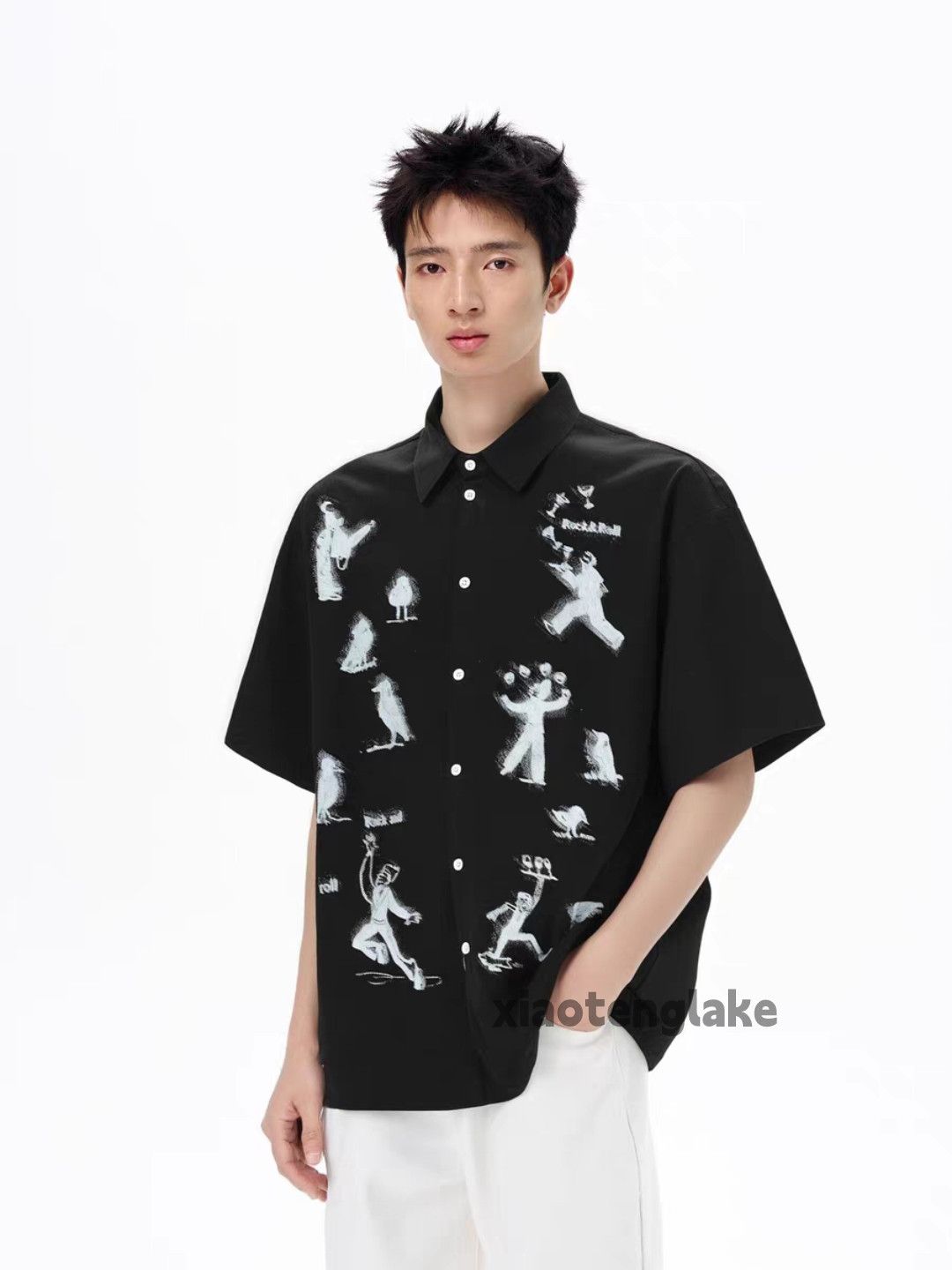 Designer Unisex outdoor utility loose skate hiphop yuppie shirt Size US XL / EU 56 / 4 - 2 Thumbnail