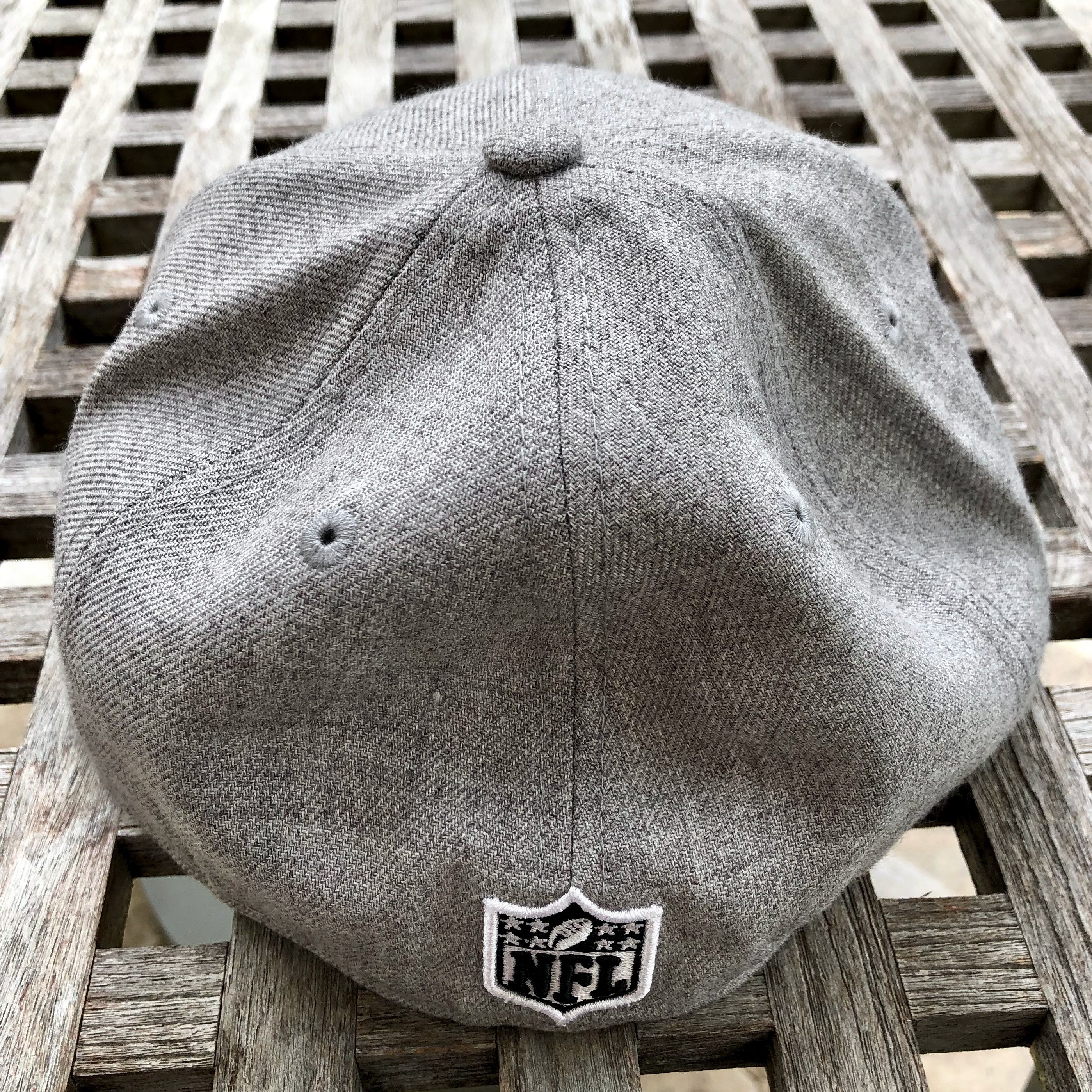 New Era Carolina Panthers Logo NFL 59FIFTY Heather Gray Hat 7 1/8 Size ONE SIZE - 3 Thumbnail
