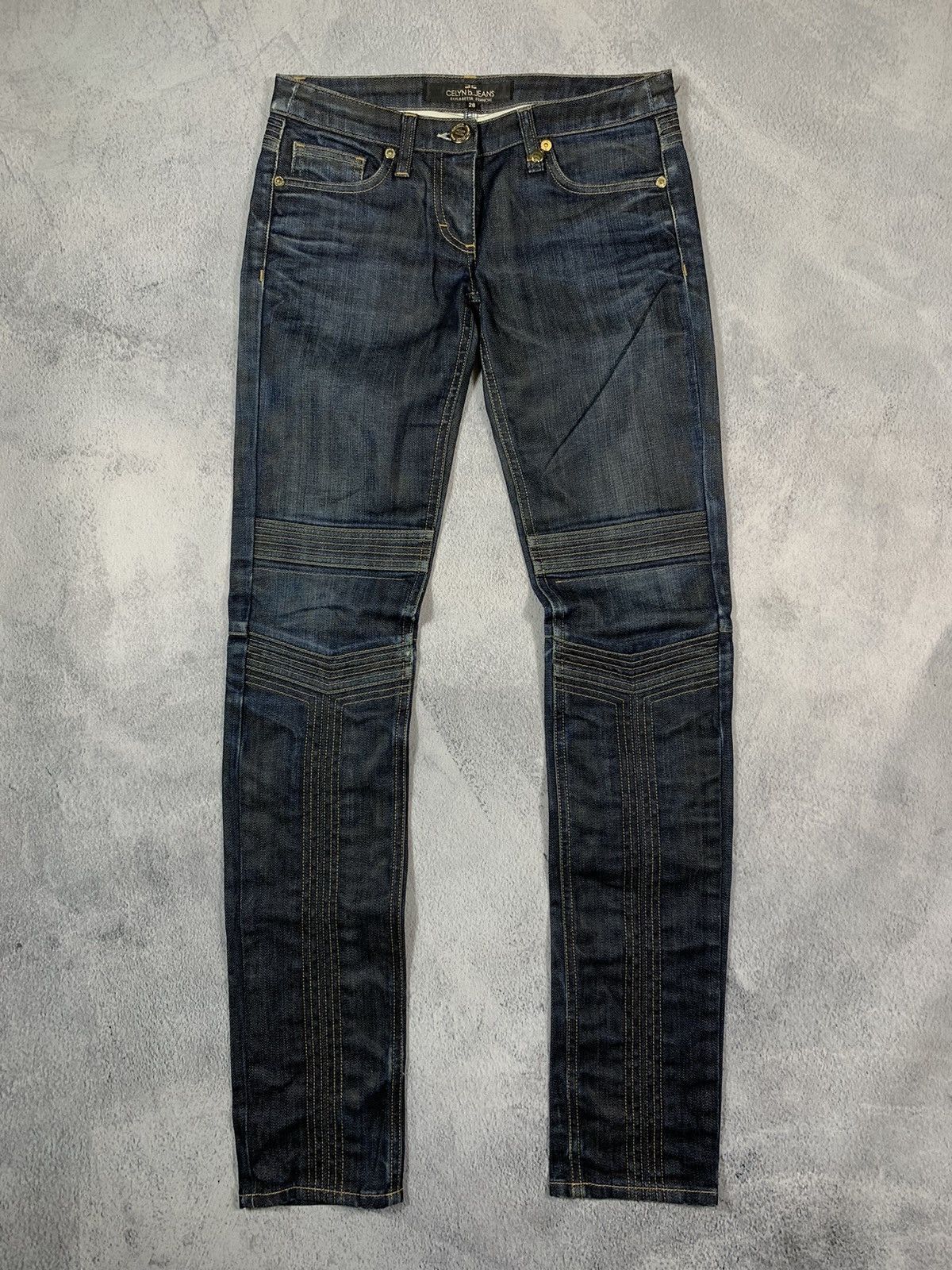 Japanese Brand × Vintage Vintage Y2K style Japanese faded denim jeans streetwear 26 Size 26" / US 2 / IT 38 - 1 Thumbnail