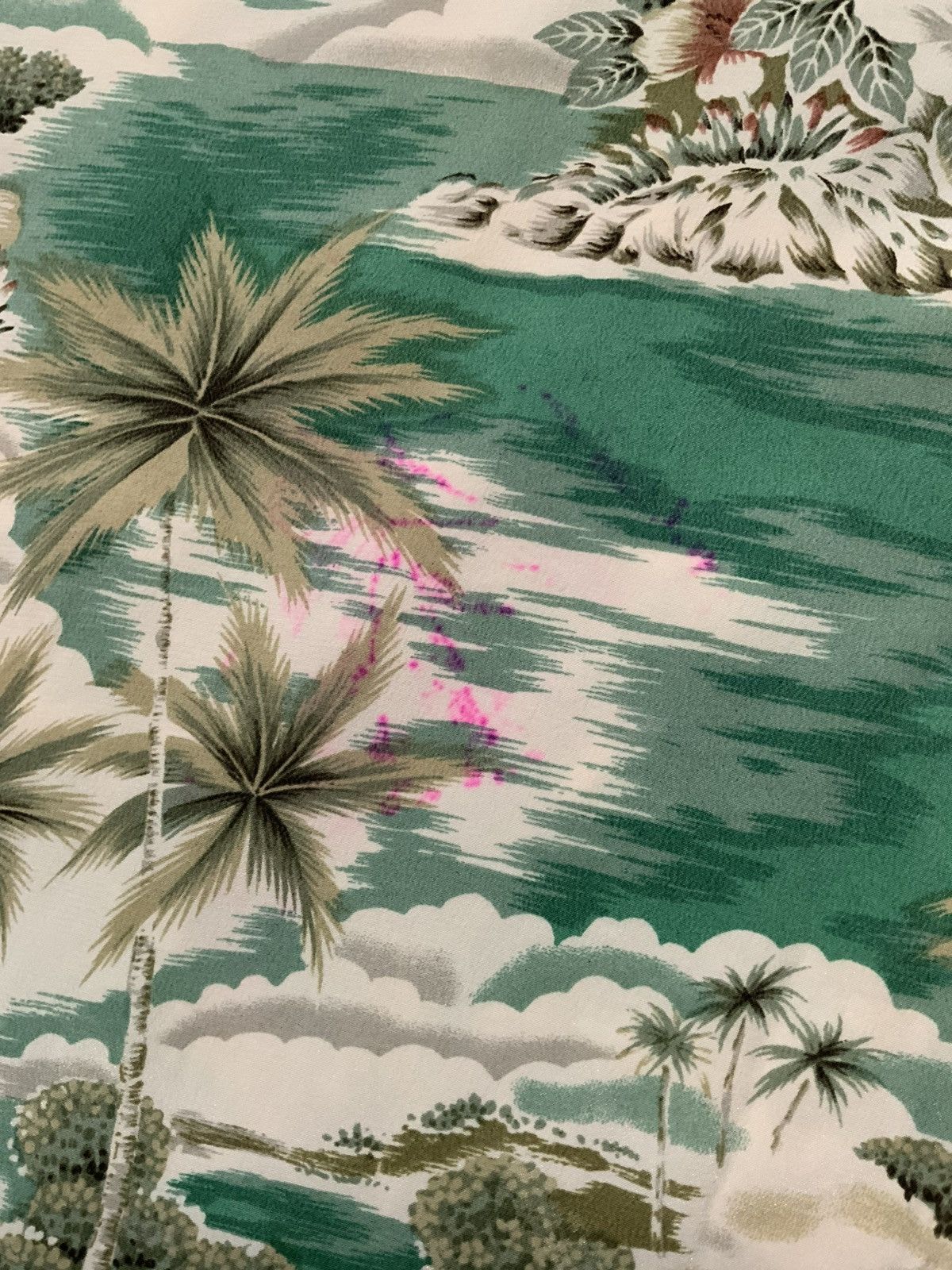 Designer × Vintage Vintage Citron Santa Monica 100% Silk Hawaiian AOP Shirt Size US M / EU 48-50 / 2 - 8 Thumbnail