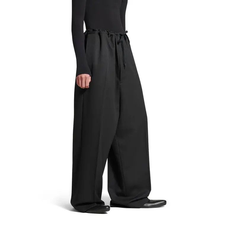 Balenciaga o1w1db11225 Tailored Pants in Black Size US 34 / EU 50 - 5 Thumbnail