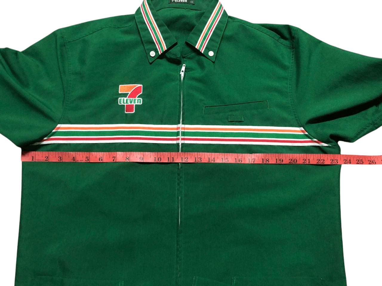 Uniform Wares Vintage 7 Eleven Short Sleeve Uniform Size US L / EU 52-54 / 3 - 16 Thumbnail