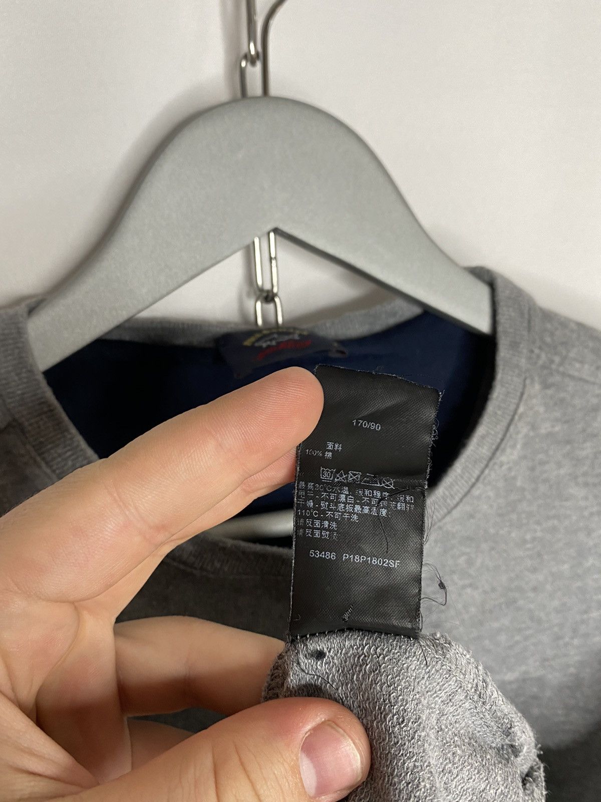 Paul & Shark 🦈Paul & Shark Yachting Big Logo Sweatshirt Pullover🦈 Size US S / EU 44-46 / 1 - 9 Thumbnail