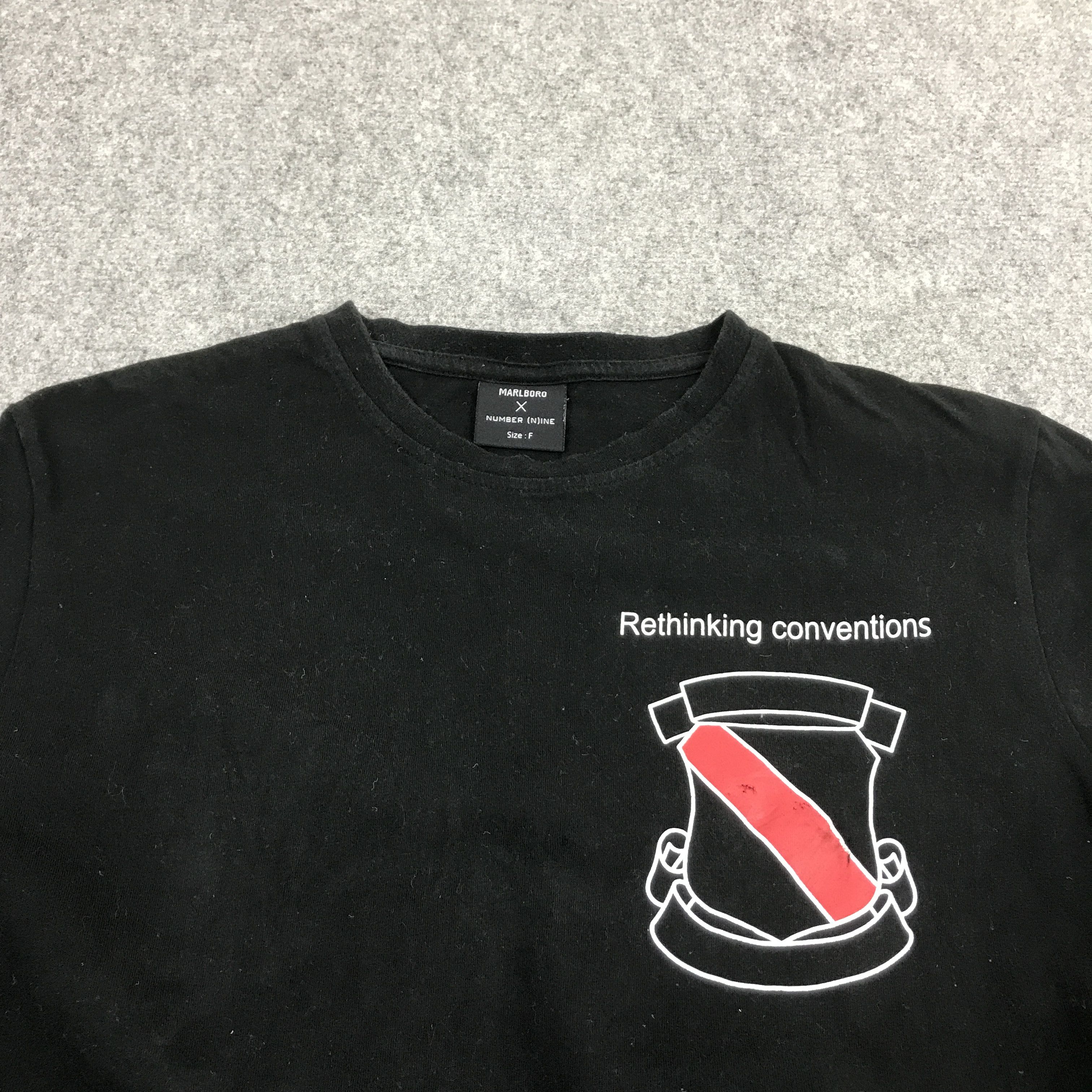 Marlboro × Number (N)ine NUMBER NINE X MARLBORO TSHIRTS Size US M / EU 48-50 / 2 - 7 Thumbnail