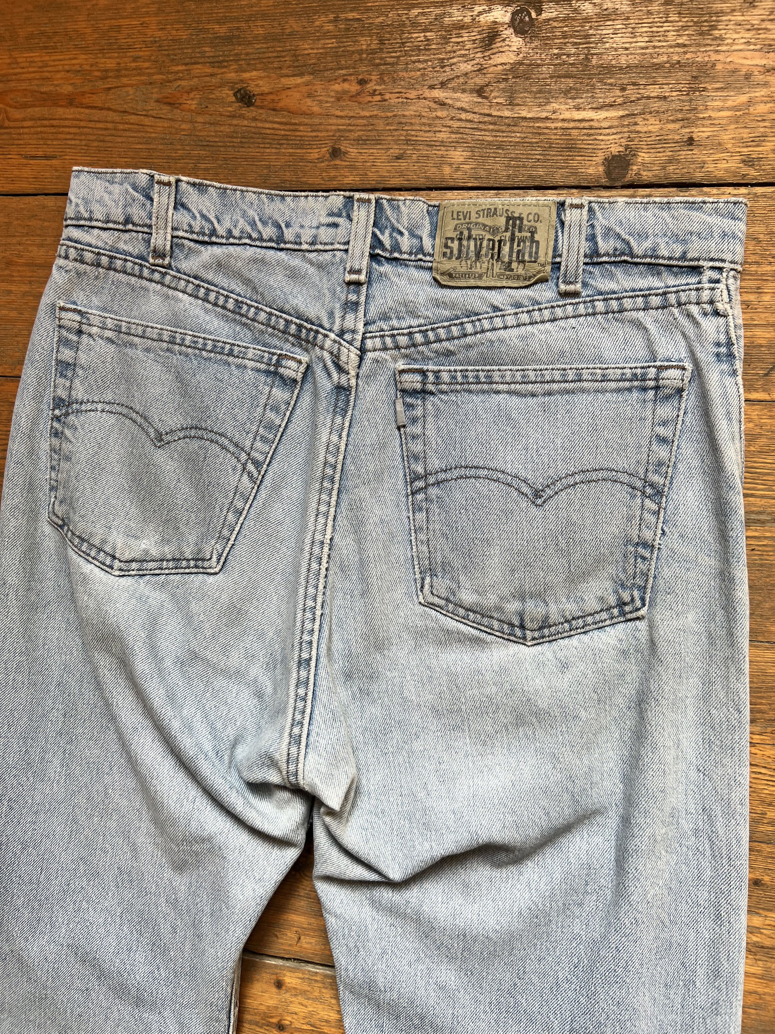Levi's Vintage Clothing Levis Silver Tab Straight & Narrow Denim Jeans Pair Pants Size US 34 / EU 50 - 8 Thumbnail