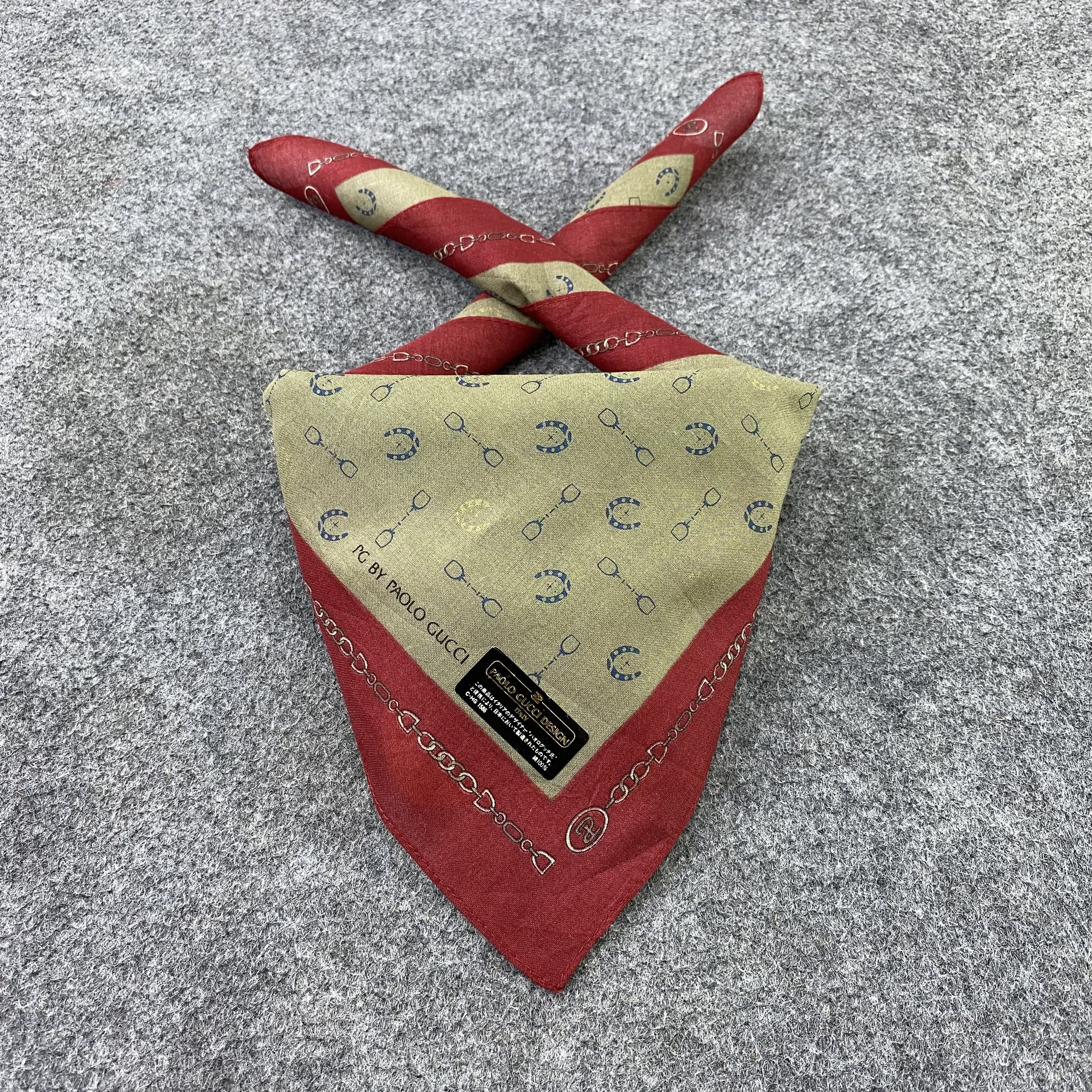 Paolo Gucci Paolo Gucci Handkerchief / Bandana / Neckerchief-B900 Size ONE SIZE - 2 Thumbnail