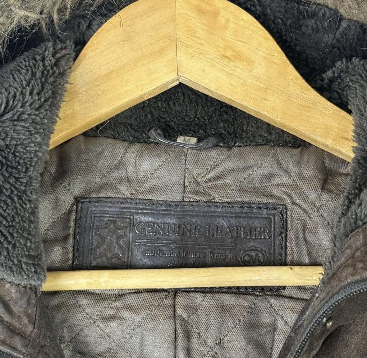Japanese Brand Genuine leather fur coat jacket Size US M / EU 48-50 / 2 - 6 Thumbnail