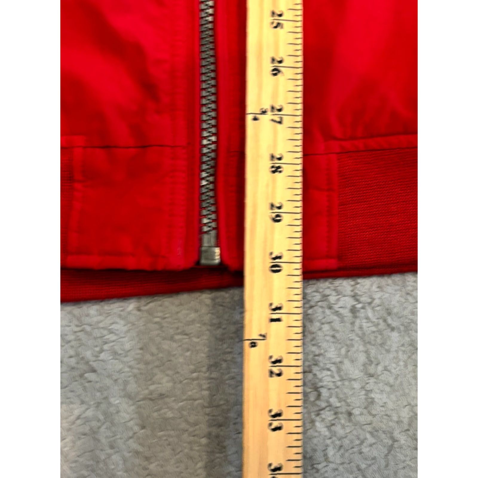 Lands' End Lands' End Jacket Mens Large Red Full Zip Coat Nylon Poly Blend Parka Regular Size US L / EU 52-54 / 3 - 4 Thumbnail