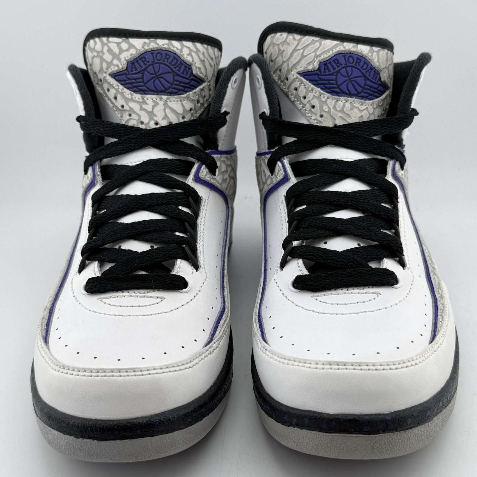 Nike Air Jordan 2 Retro BG Dark Concord 5Y Used OG Box 395718-153 Size US 5 / EU 37 - 3 Thumbnail