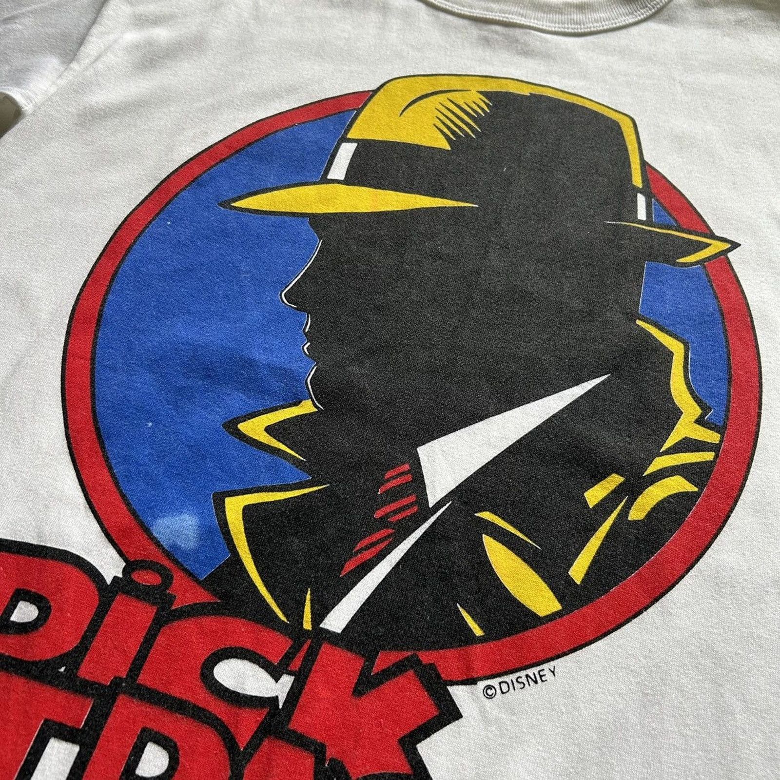 Disney Vintage 90s Dick Tracy Disney T Shirt Small Single Stitch Size US S / EU 44-46 / 1 - 3 Thumbnail