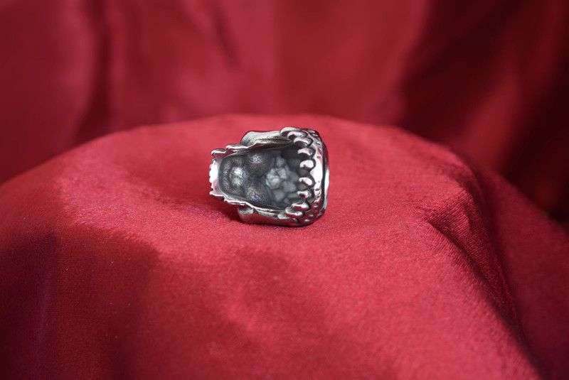 Jewelry Skull Crazy Jewelry Rings Open Size Chrome Ring (Size 7-13) Size ONE SIZE - 5 Thumbnail
