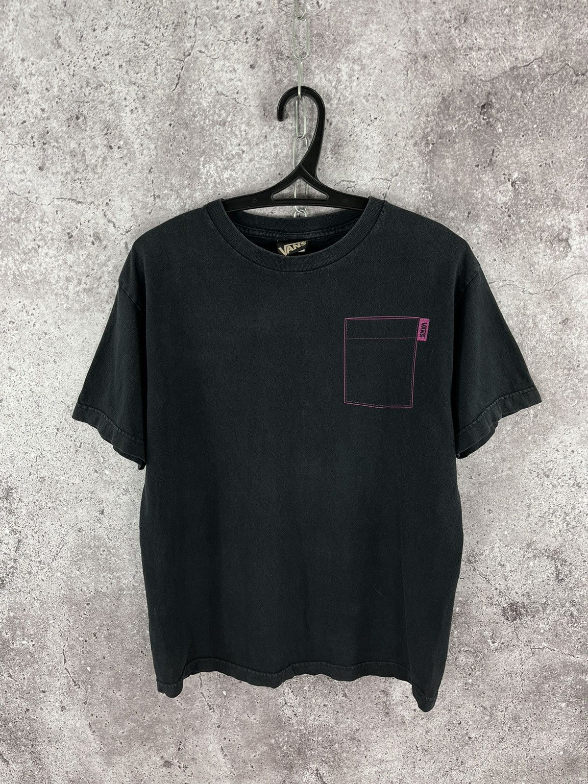 Vans × Vintage Vintage 90’s Vans Skate Tee Big Logo Dr. T.-Hi Y2K Size M Size US M / EU 48-50 / 2 - 2 Thumbnail