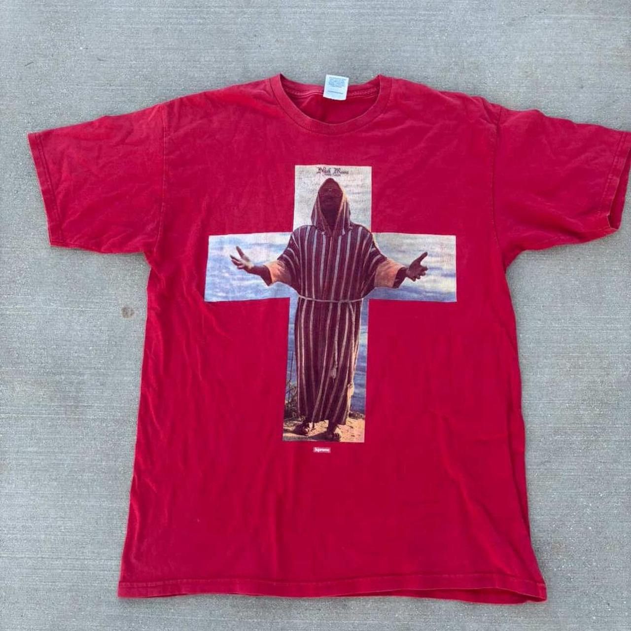 Supreme Supreme black moses Isaac Hayes t shirt Size US L / EU 52-54 / 3 - 4 Thumbnail