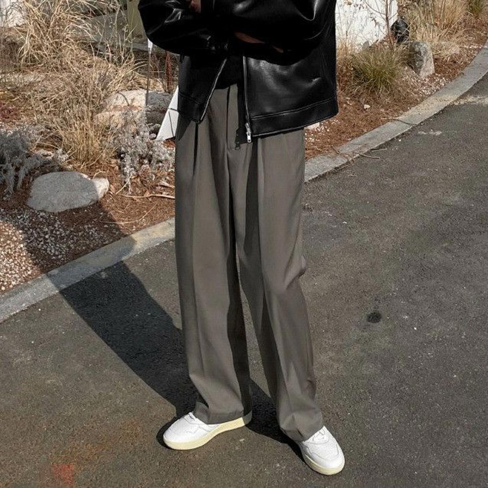 Vintage Gray Pants Size US 32 / EU 48 - 2 Thumbnail