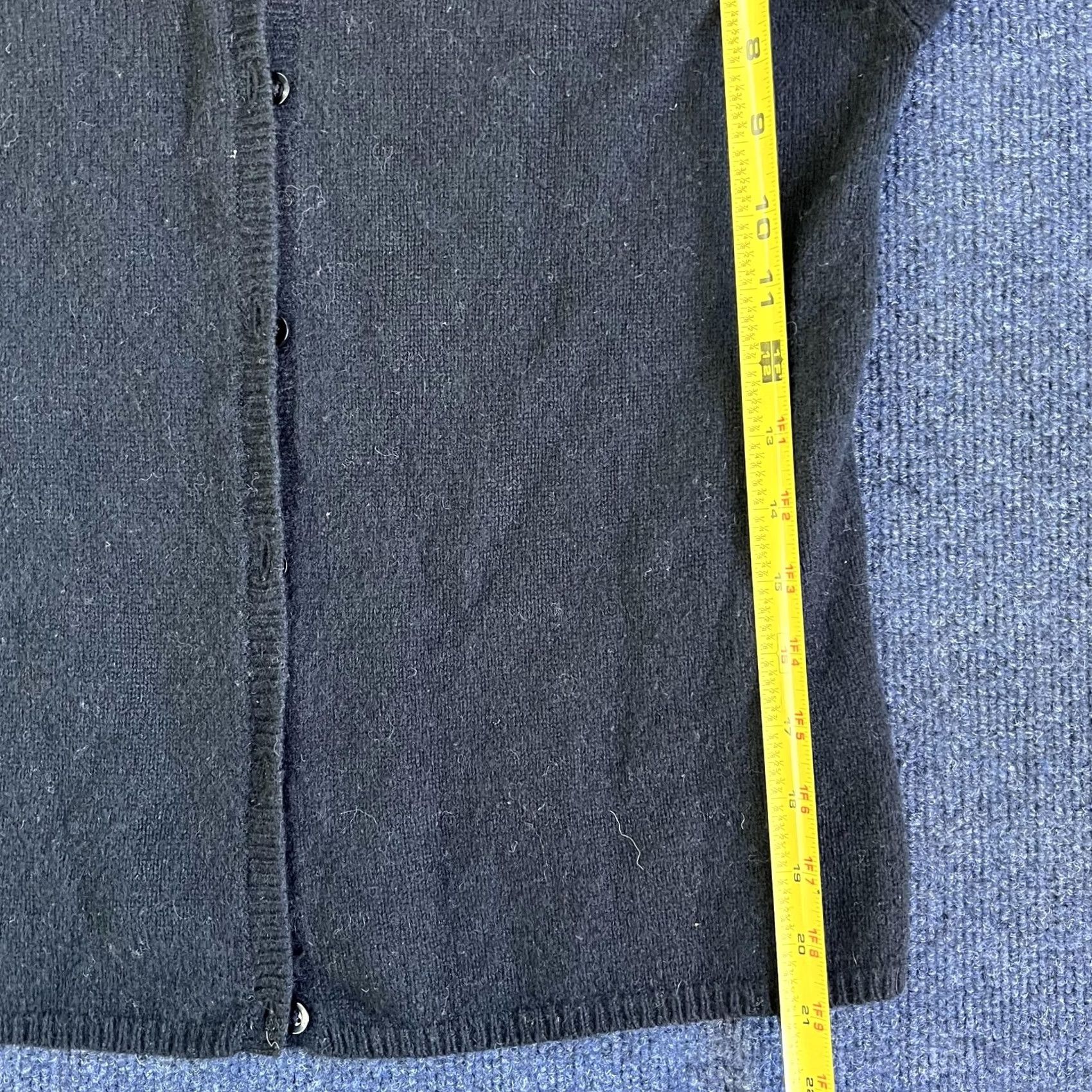 Old Navy Y2K Old Navy Cardigan Mens M Black Lambswool V-Neck Knit Button Sweater Size US M / EU 48-50 / 2 - 5 Thumbnail