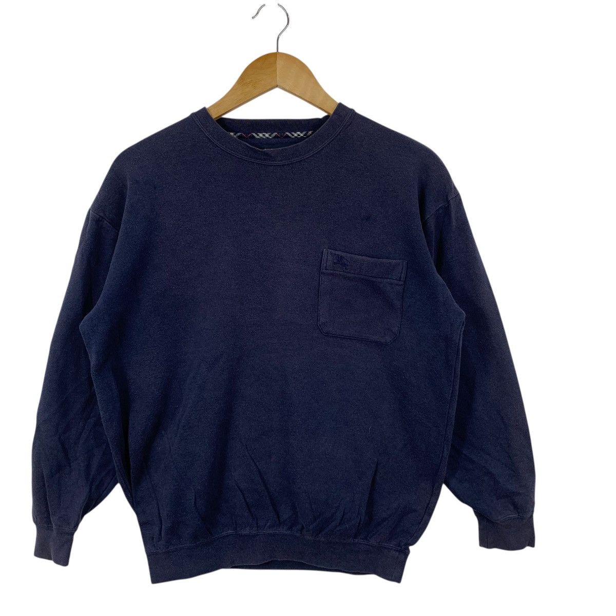 Burberry BURBERRY LONDON Nova Checks Pocket Sweatshirt Sweater Size M / US 6-8 / IT 42-44 - 4 Thumbnail
