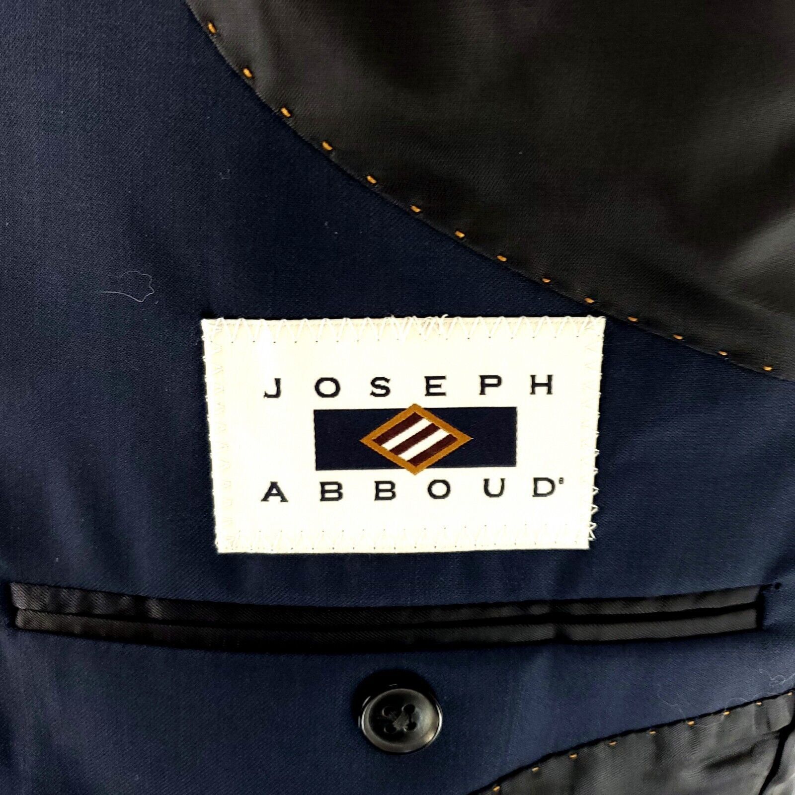 Joseph Abboud Joseph Abboud Marzotto Super 120s Wool2 Button Blazer 40R Or Size 40R - 7 Thumbnail