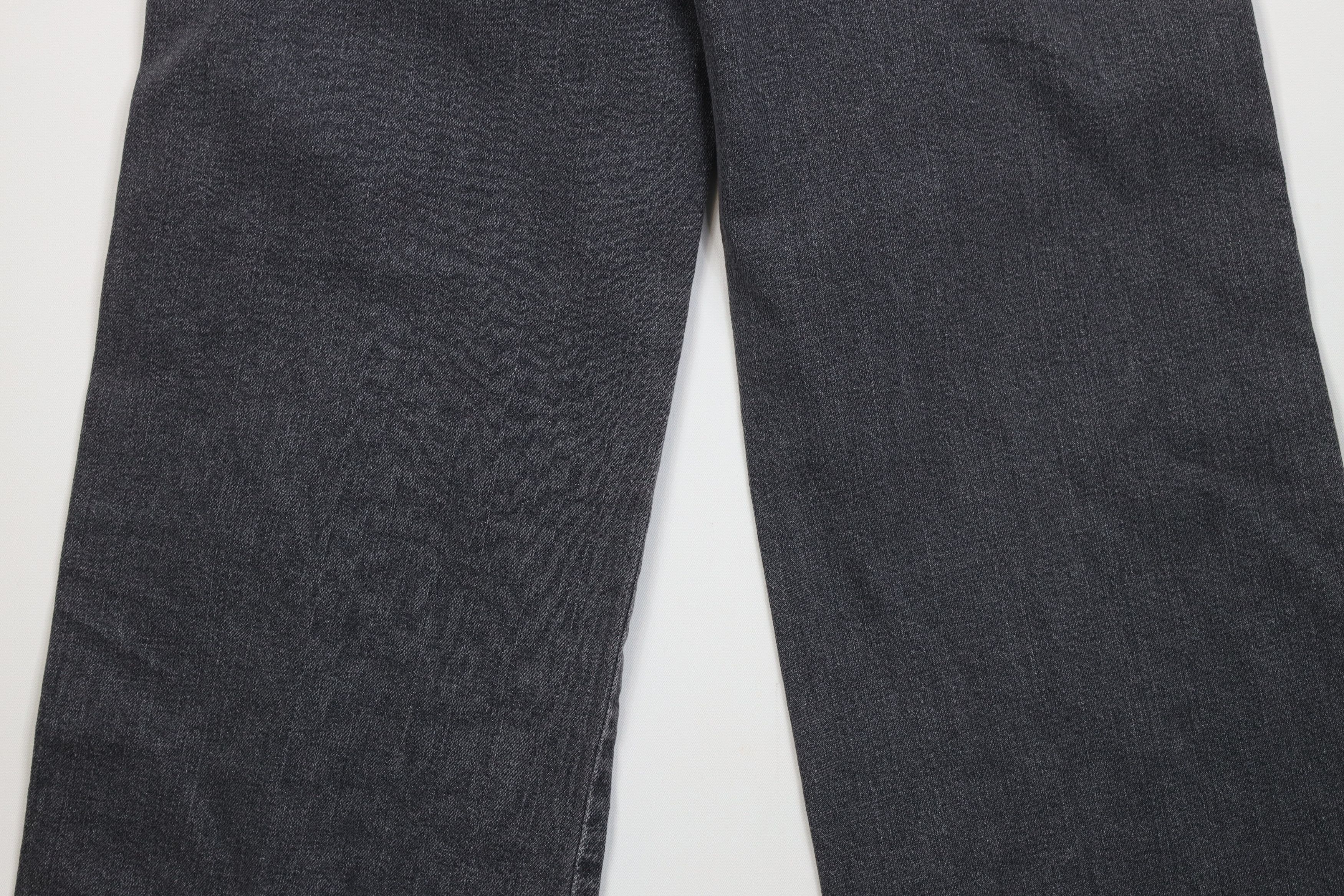 Vintage New Joes Jeans The Trixie Wide Leg Denim Jeans Gray Stretch Size 27" / US 4 / IT 40 - 11 Thumbnail