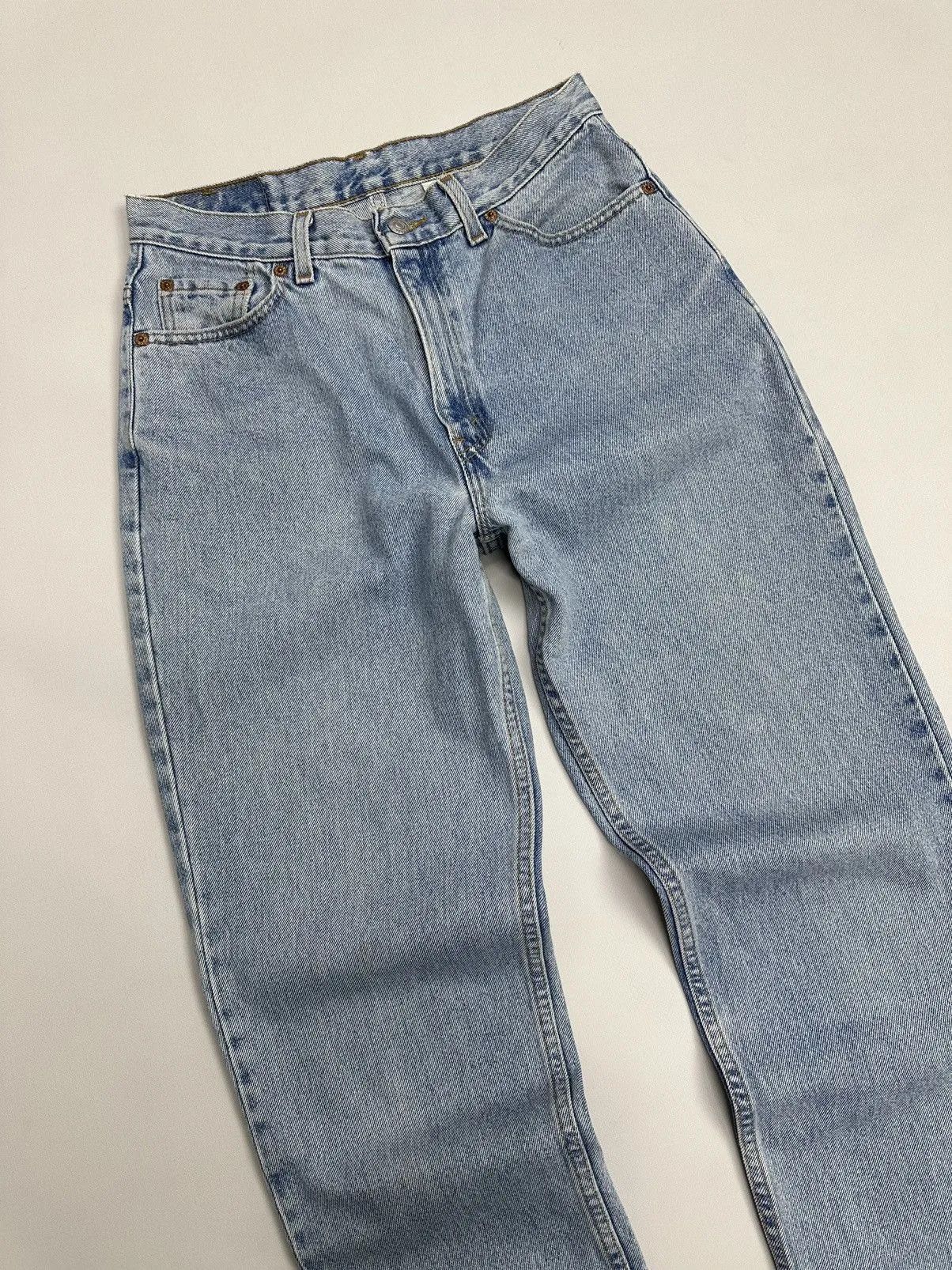 Levi's Vintage Clothing Vintage Made USA LEVIS 512 Denim Pants Cargo Distressed Y2K Size US 31 - 2 Thumbnail